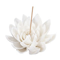 6*4.5cm Plate Handmade Buddhist Aromatherapy Censer Decor Home 6cm Simulation Lotus  Stick Holder Incense Burner