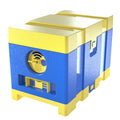 Food Grade HDPE White Custom Made Mating Boxes with 4 Frames New Condition Bee Nuc Box for Bee Farm