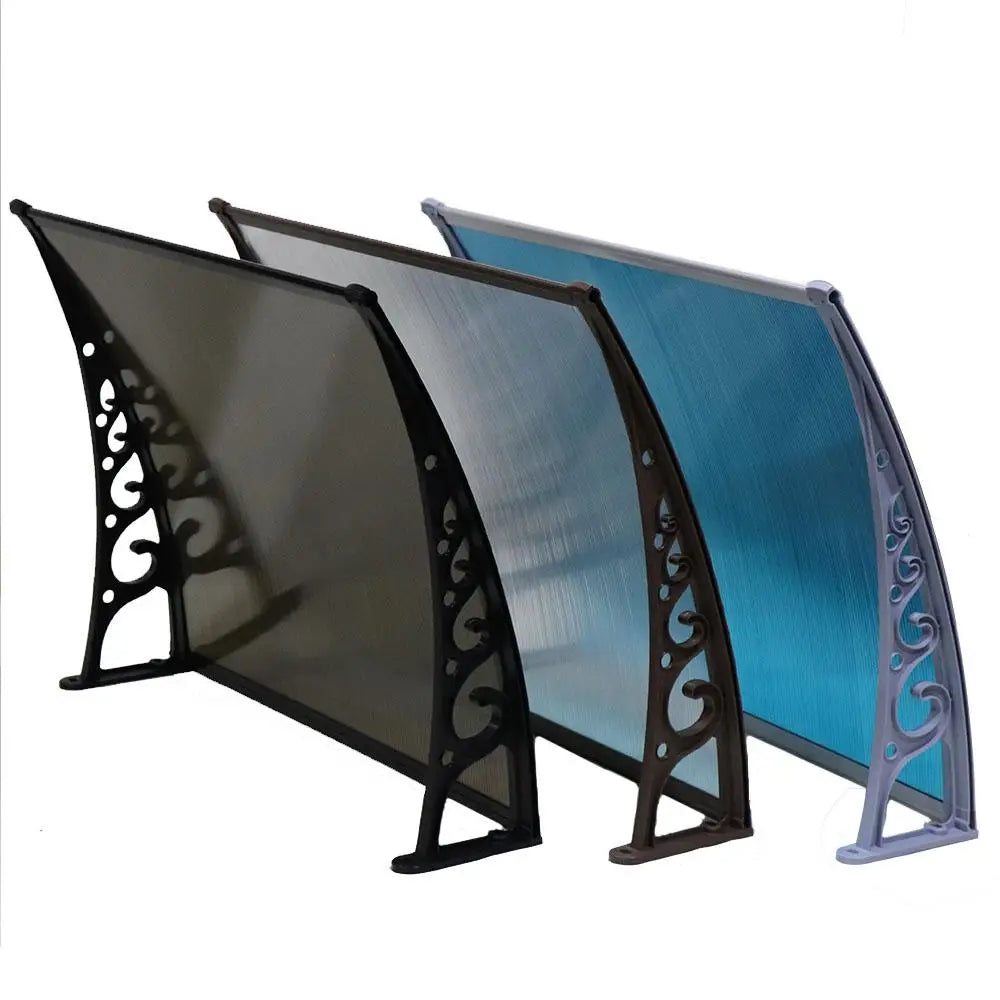 Aluminum Sunshading Canopy for House Window Front Doors House Deck Portable Awning