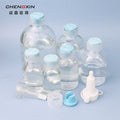 Transparent Bayonet Glass Sub-Bottle 10ml Freeze-Dried Powder Vials for Face Cream Eye Cream Toothpaste