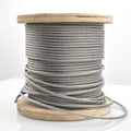 304 1X19 7X7 6mm 8mm Stainless Steel Wire Rope 7*7 1*19 316L Stainless Steel Coated Cable Wire for Industry Machine