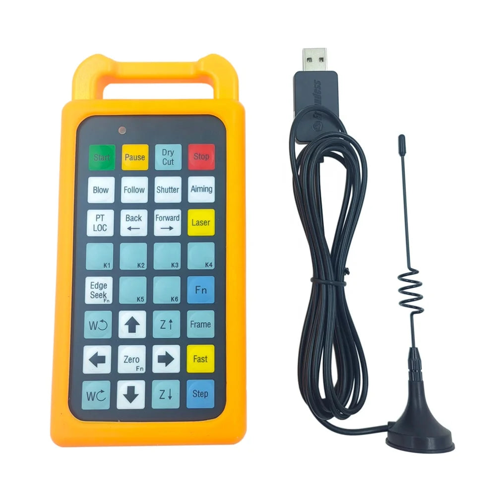 New Friendess Wireless Handle Controller WKB V6 Handheld Box Laser Remote Control for Fiber Cutting Machine with 1 Year Warranty