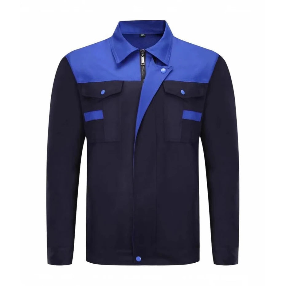 Custom Wholesale Pure Polyester  Uniforms Men for Heavy Duty Work With Different Colors Industrial Construction Work Wear