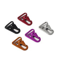 Lenth: 1.81inch Width: 1.2inch Eagle Beak Shape Hiking Backpack Webbing  Metal Strap Snap Hook Buckle for Bag Accessories