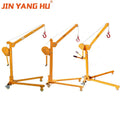 JIN YANG HU Foldable Mobile Jib Crane Winched