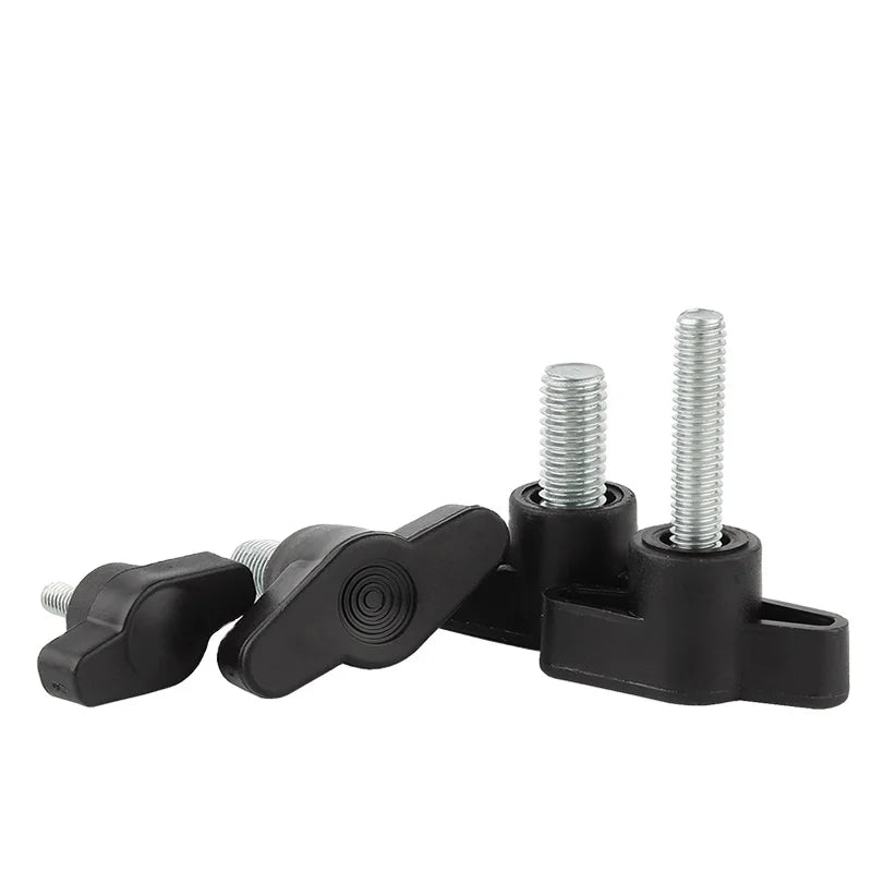 China Titanium Bolt Adjustable Z Nuts Bolt Furniture Plastic Hand Knob Wing T Knob Nuts Shoulder Bolt