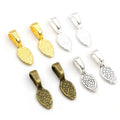 40pcs/lot Antique/Bronze/Bright Silver Small Bail Connectors Handmade Charms Pendant:DIY Jewelry Findings for Bracelet Necklace MegaBDM