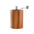 Manual Salt and Pepper Grinder with Handle Acacia Wood Spice Mill