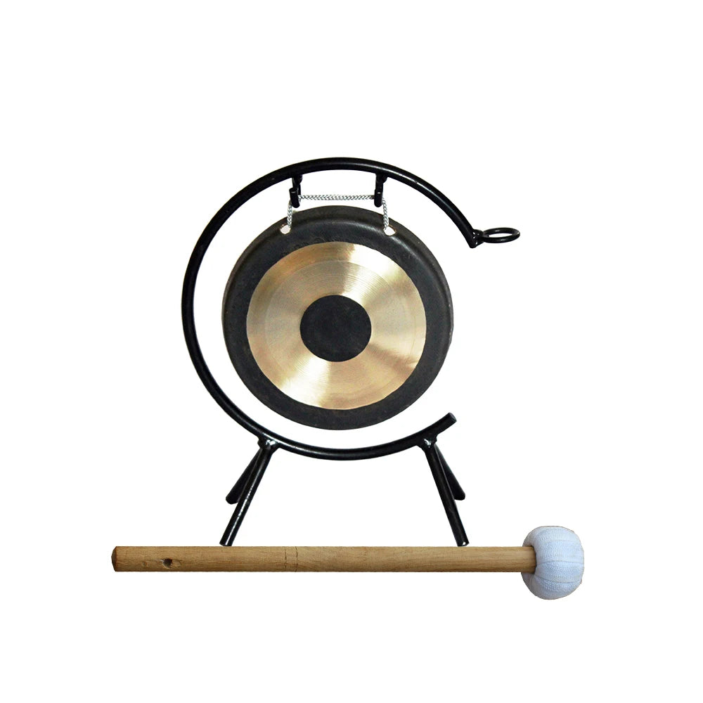 Small Gong 6 Inch Chau Gong for Desk Decoration Christmas Gift