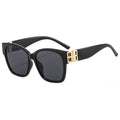 2022 New UV400 Square Plastic Sunglasses Men's Fashionable Big Frame Women's Sun Glasses with Durable PC Material