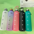 40 OZ/1000ml Eco-Friendly Recycled Plastic Water Bottle Camping Drinkware Unisex Boiling Water Applicable Customizable Colors