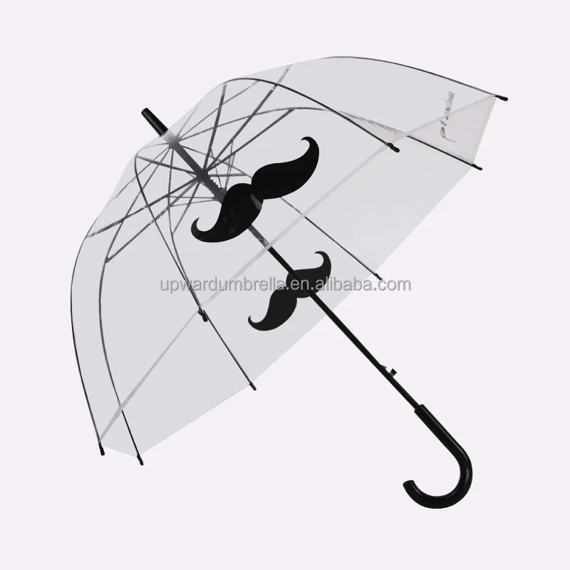 Clear Poe Umbrella Dome clear Umbrella Transparent Umbrella clear