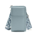 Japan 2024 New Pu Leather Crossbody Bag Niche Design Women's Single Shoulder Zipper Mobile Phone Bag