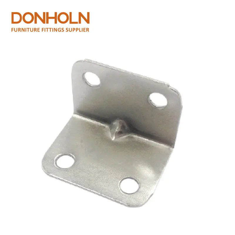 AC6400 L-shaped Thickened Stainless Corner Angle Bracket Fixed Connector Furniture Fittings Accessories Corner Braces