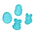 Yongli Dinosaur Mustache Nordic Mermaid Cookie Cutters-Plastic Thanksgiving Pot Leaf Cutter by Manufacturer