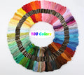 Wholesale 100 Colors Terylene Cotton Polyester Embroidery Thread for Hand Knitting & Sewing/Crochet Sewing Kit