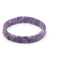 Verified Suppliers Jewelry Wholesale 10mm Natural Gemstone Bracelet Healing Crystal Amethyst Stone Bracelet for Women Men