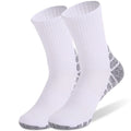 2023 Custom logo 5 Pack Gift Box Crew Happy White Men Sport Bamboo Cotton Athletic Socks