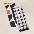 Wholesale Custom Pattern Waffle Weave Sublimation Printing Quick Dry Highly Absorbent Microfiber Kitchen Towel