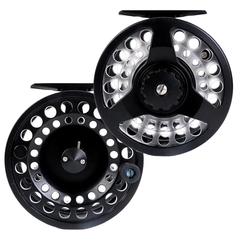 Newbility Cassette Fly Reel #5/6 #7/8 Die Casting Aluminum With 3 Extra Plastic Cassette Spools Fly Fishing Reel