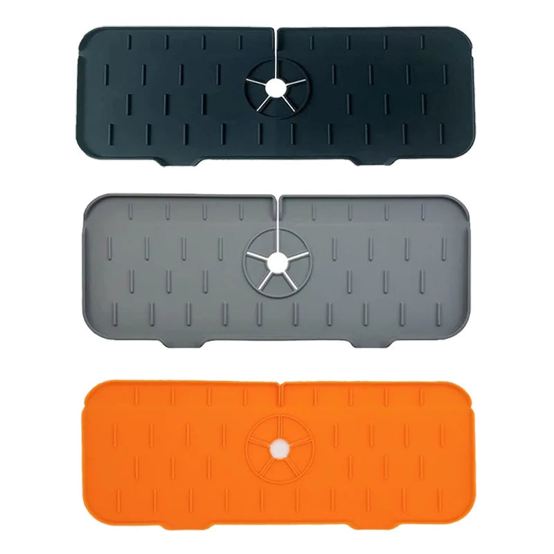 2026 Trending Products Silicone Sink Faucet Mat Silicone Sink Faucet Mat Silicone Faucet Splash-Proof Mat