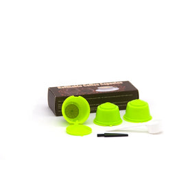 Factory Direct Eco-Friendly LFGB Certified Portable Reusable for Coffee Capsule PP Plastic 30ML with Lid