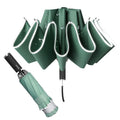 10K Reflective Automatic Folding Reverse Umbrellas for Men Women Travel Rain Windproof Business Parapluie Inverted Sun Umbrella