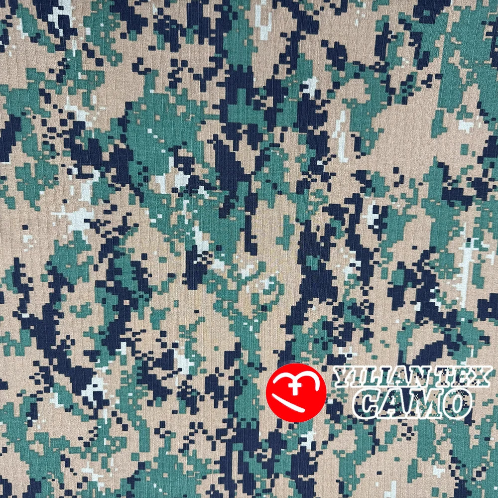 Brunei Digital Camouflage Uniform TC6535 Polyester Cotton Camouflage Printed Fabric Waterproof Ripstop for Camouflage Uniforms