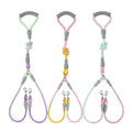 Premium Dual Dog Leash with Gradient Color Design Comfortable Handle and Durable Rope Material Walking Two Pets Dog Leash