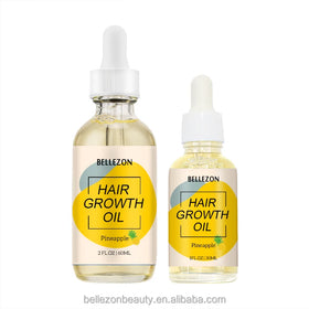 Private Label Pineapple Blueberry Scents Prevent Hair Loss Nourishing Scalp Hair Growth Oil