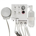4/2 Hole Hanging Type Plastic Cover Portable Dental Turbine Unit with Water Bottle Air Compressor Suction