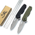 Survival Leather Sheath Folding Blade Knife DIY Grade Pocket Knife for Hunting and Industrial Use OEM Customizable G10