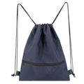 Customizable Sport Drawstring Backpack with Personalized Logo Waterproof Feature OEM Factory Direct