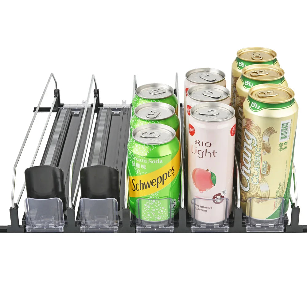 Deluxe Spring Loaded Shelf Vending Machine Product Pusher for Beverage