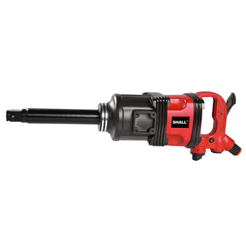 Professional 1 Inch Twim Hammer 1" Pneumatic Air Impact Wrench 8 Inch Ext. Anvil Air Gun Industrial Repair & Assembly Tool
