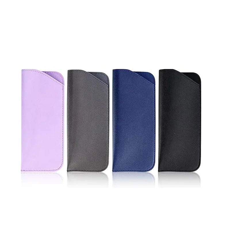 High Quality Unisex Soft PU Leather Glasses Case Dustproof Waterproof Sunglasses Pouch Portable Rectangle Bag Personalized for