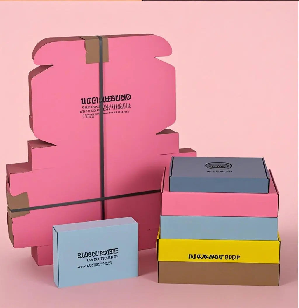 9x6x3 Inches Corrugated Mailer Box Small Shipping Box for Jewelry and Cosmetics