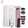 2025 New Trend 2-in-1 Electric Foot File Callus Remover Dead Skin Callus Manicure Pedicure Kit Stainless Steel Factory Price
