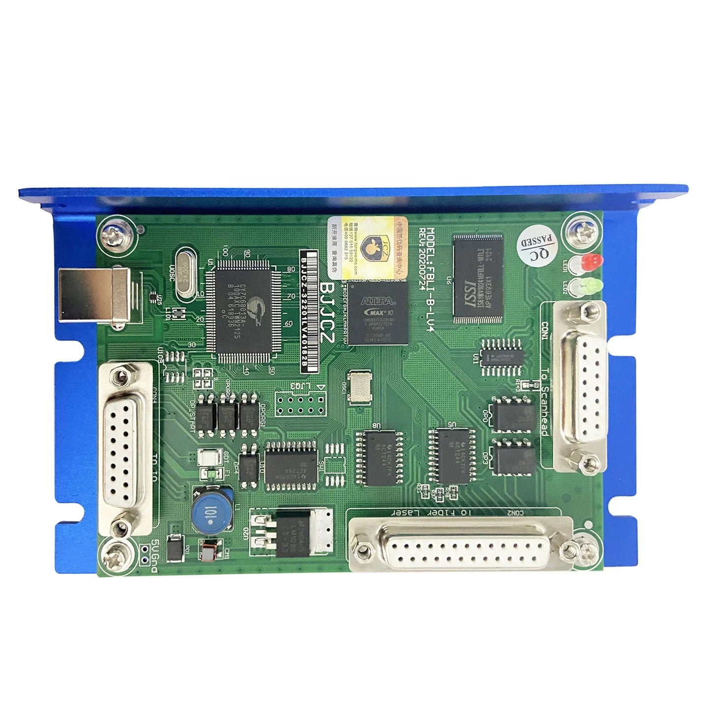 JCZ BJJCZ Control Card for Fiber Laser Marking Machine FBLI-B-LV4 2-axis Fiber Laser Controller Without Extended Axis