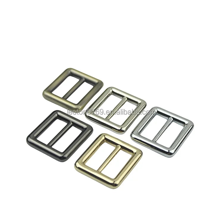 Stock Supply Good Quality 0.75inch 20mm 5colors Adjustable Buckle for Leather Bag
