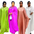 Bargain Africa Clothing's New Rayon African Dress Designs with Rhinestones Plus Sizes for Summer and Spring