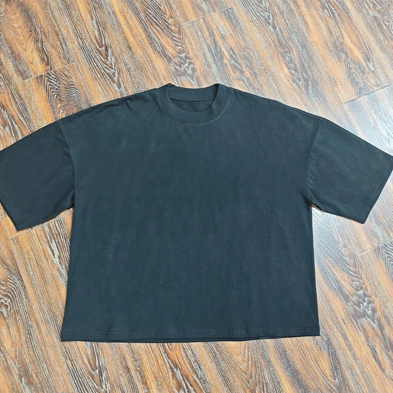 Custom Printed Men's 100% Cotton Regular Fit Eco-Friendly Breathable Anti-Wrinkle T-Shirt with Mock Neck and Streetwear Style