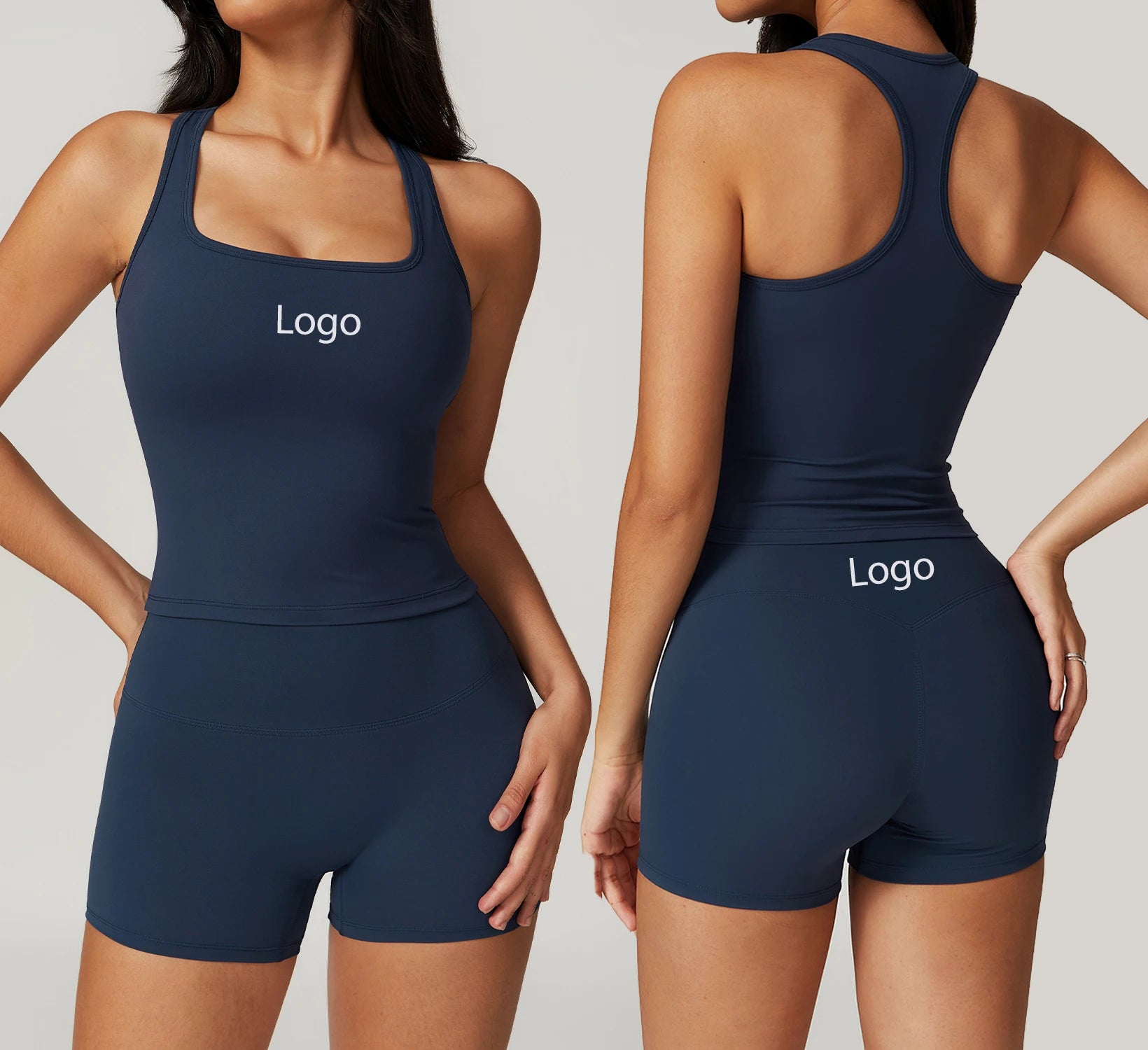 Customize Workout Set for Women Yoga Wear Outfit Activewea Gym Fitness Sets Quick Drying Women Sets