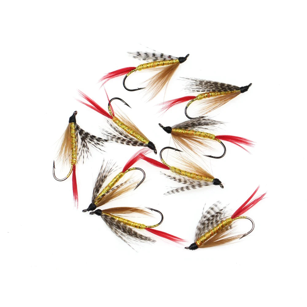 Customized Classic Spey Flies for Steelhead & Rainbow Trout Fishing Wet Fly Lures for River Lake Stream Position