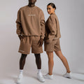 Custom Oversized Matching Joggers Sweatpants 2 Piece Men Tracksuit Sets Couple Hoodie Sweatsuit