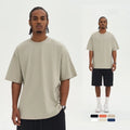 TS2001 Men Top Tee White Black T-shirts Sweat Absorbing Plain Custom t Shirt 100% Organic Cotton  Oversized t Shirt for Men