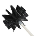 Chimney Cleaning Brush Fireplace Flue Sweep Whip Chimney Sweeping Nylon Rod Set