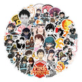 50Pcs Japan Anime Fire Force Cartoon Graffiti  Bottle Phone Fridge Laptop Luggage Stickers