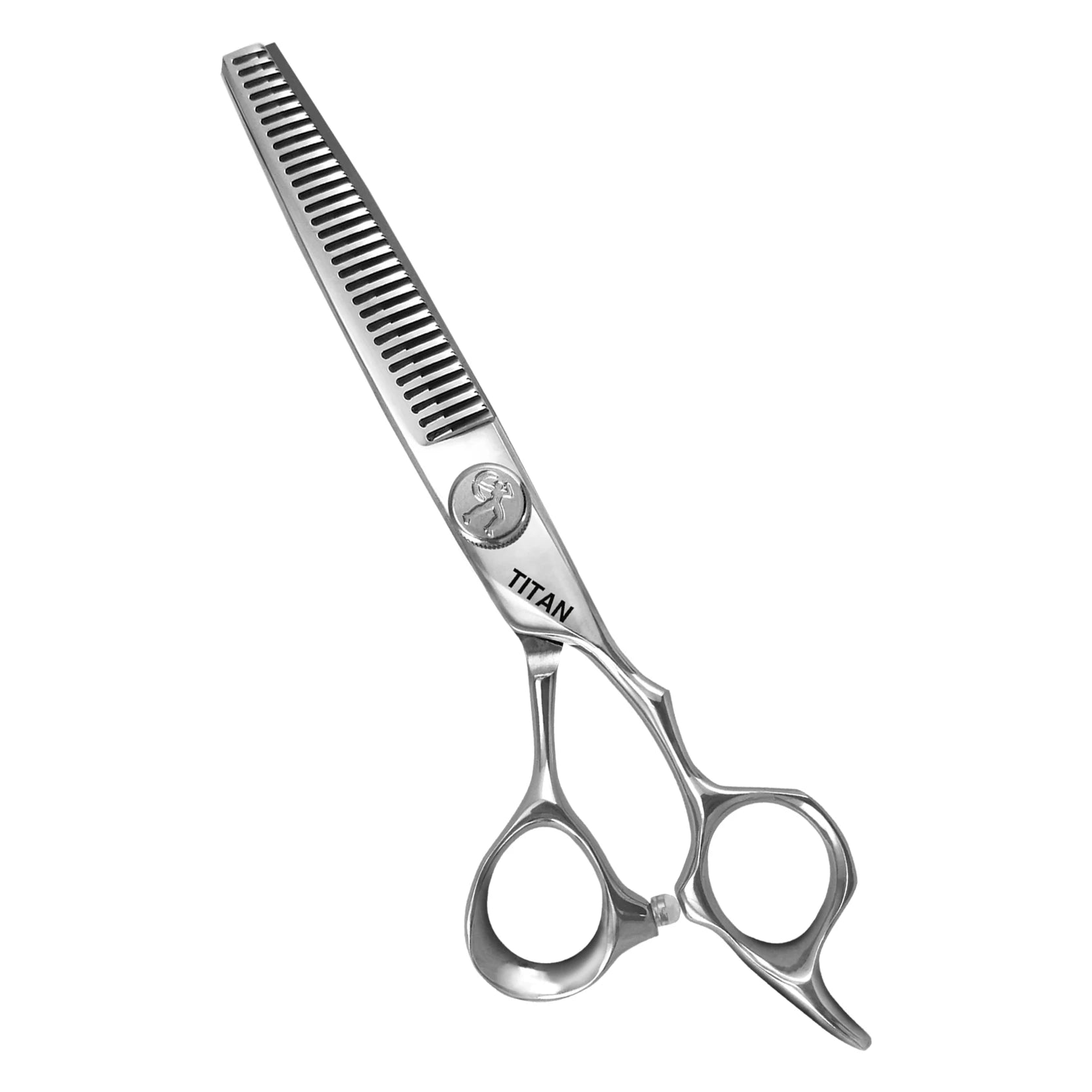 Titan Hairdressing Professional Barber Tools Salon Japanese 440c Stainless Steel Cutting Thinning Hair Scissors
