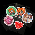 Vograce Custom Card Notebook Decor Die Cut Epoxy Vinyl Sticker Pack